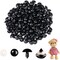 400-Piece 18mm Black Plastic Safety Eyes with Washers – For Amigurumi, Crochet Dolls, Plush Toys, Halloween & Christmas DIY Crafts